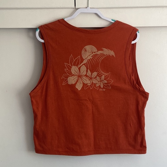 ROXY medium Rust color tank top. Worn once, great condition. - Picture 2 of 4